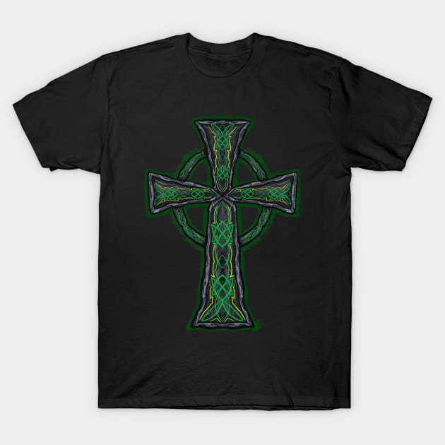 Celtic cross T-Shirt by Chillateez 